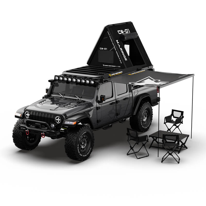Gümüş Rlaarlo JK07 Pro 1/7 brushless 4WD RC araba